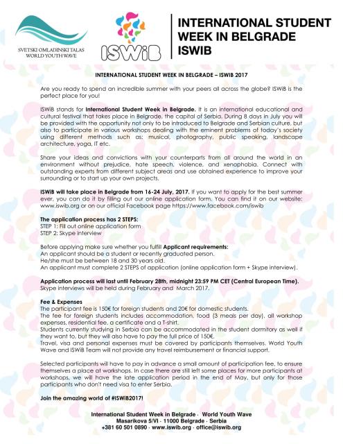 Call for Applications ISWiB 2017-1 (1)